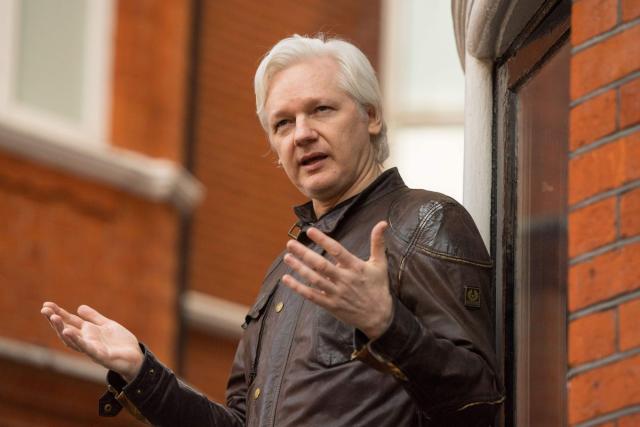 WikiLeaks founder Julian Assange has tested positive for Covid and faces days of isolation in his prison cell, his wife has revealed (PA) (PA Wire)