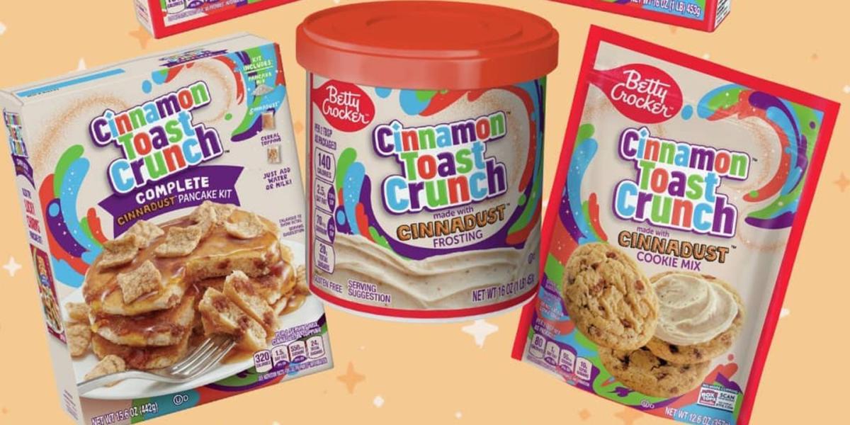 Betty Crocker Cake Mix, Cinnamon Toast Crunch