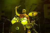 Vampire Weekend drummer Chris Tomson. Big Night Out 2013 (Photo by Niña Sandejas)