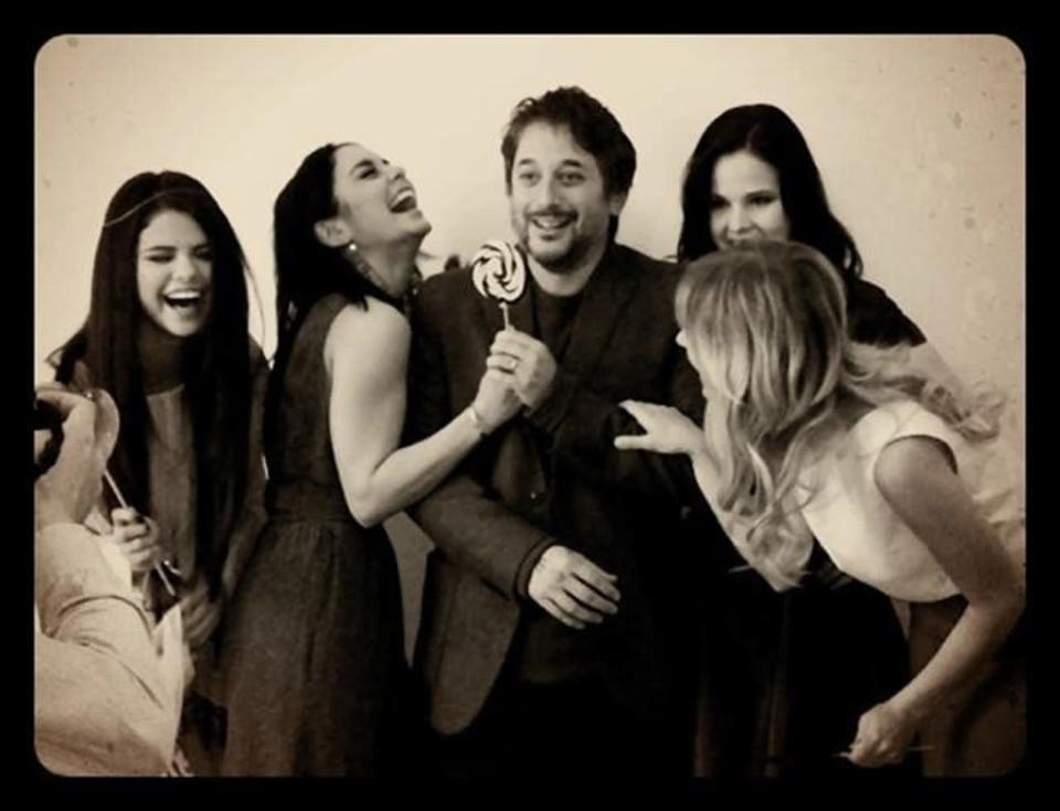 Selena Gomez, Vanessa Hudgens, Harmony Korine, Rachel Korine and Ashley Benson