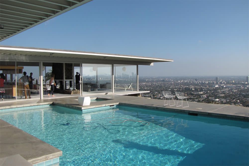 The Stahl House in Los Angeles