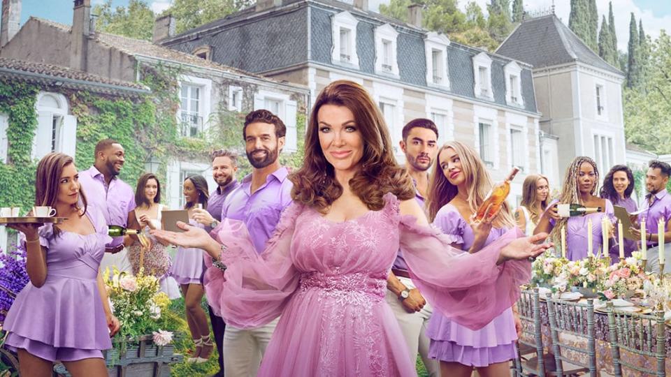 Lisa Vancerpump stars in Vanderpump Villa. (Disney+)