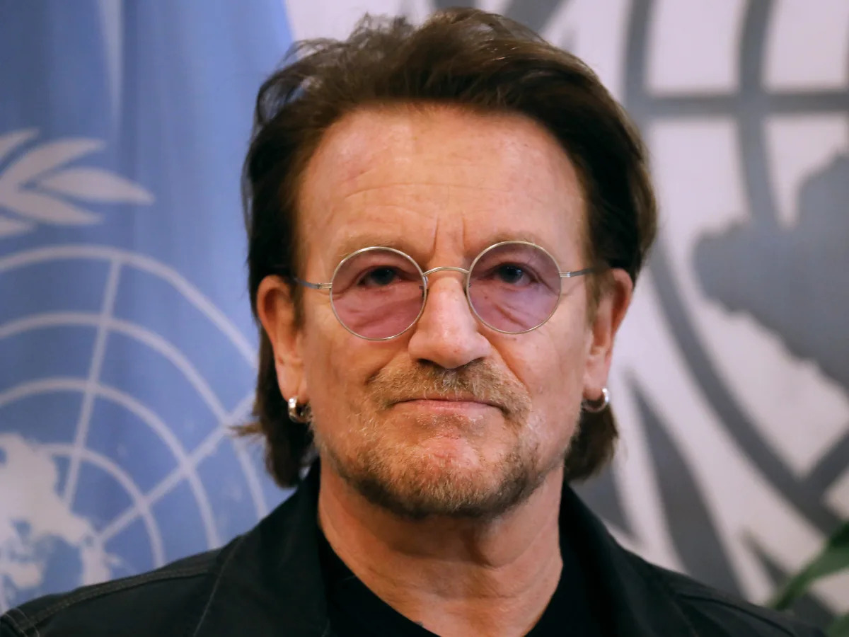 Bono says he doesn't like the name of his band U2 and gets 'embarrassed' listening to their music