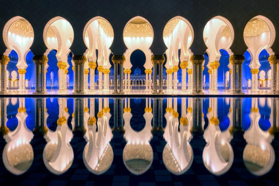 "Sheikh Zayed Mosque" by Judith Kuhn.