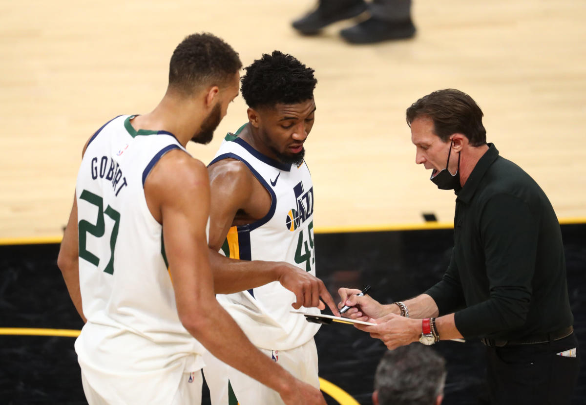 Utah Jazz basketball coach Quin Snyder steps down after 8 seasons