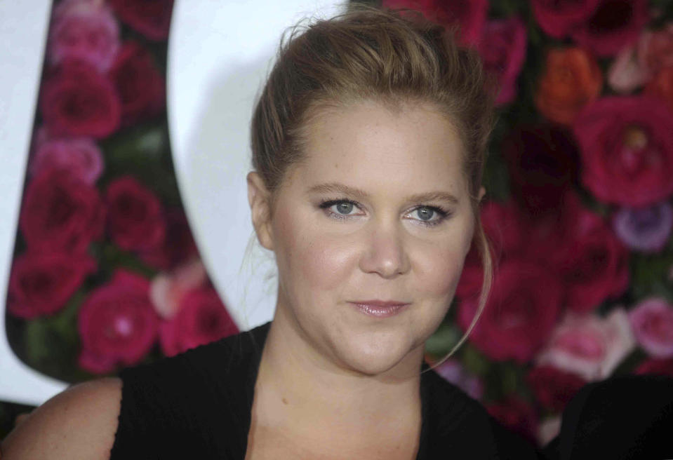 May 6th 2019 - Amy Schumer has given birth to her first child. She and husband Chris Fischer welcomed a baby boy. - File Photo by: zz/Dennis Van Tine/STAR MAX/IPx 2018 6/10/18 Amy Schumer at the 72nd Annual Tony Awards in New York City. (NYC)