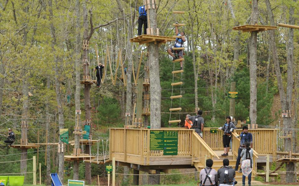 The Adventure Park at Heritage Museums & Gardens in Sandwich opened in 2015 but was shut down in 2018 after a judge ruled the park constituted an “unlawful use." A court decision reached Tuesday will enable Heritage to reopen the Adventure Park, said Anne Scott-Putney, president and chief executive officer of the museum.