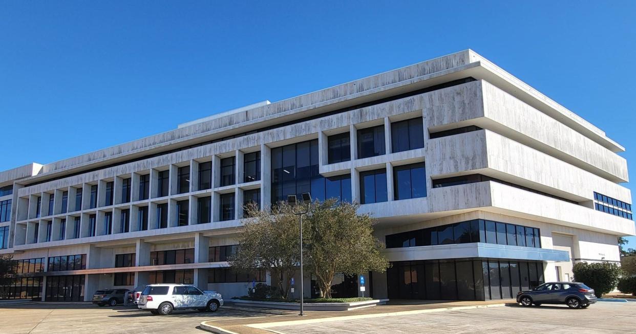 The Whitney Bank building in Downtown Houma, 7910 Main St., November 1. The building is set to be purchased by the Terrebonne Parish Government this week. The government will consolidate many of its offices under this roof, plus a business incubator.