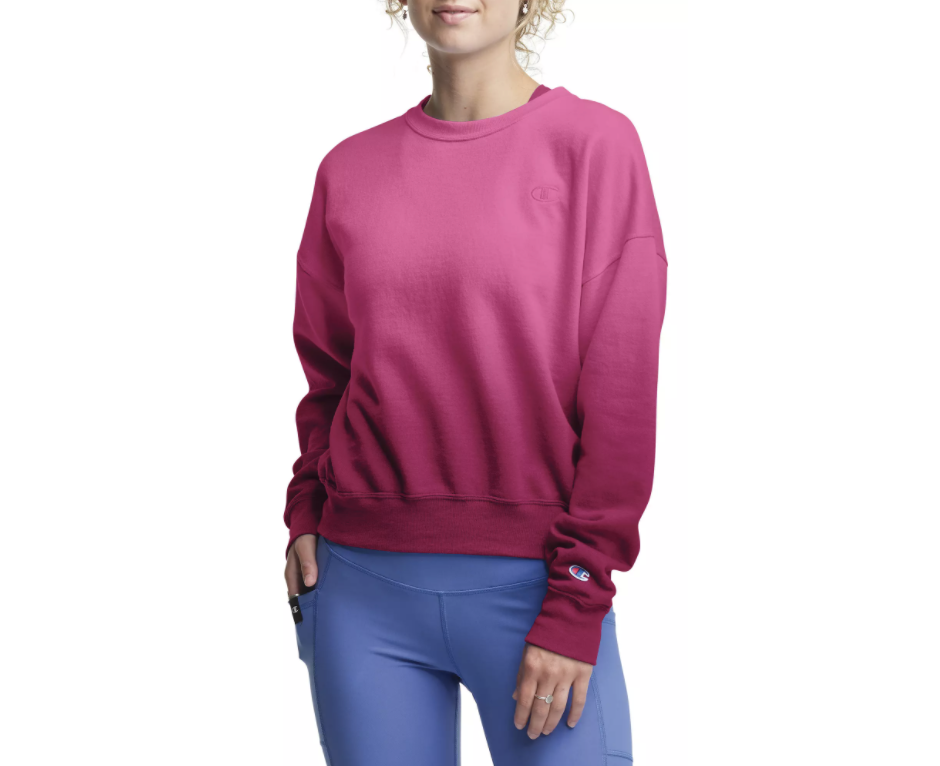 Pink ombre sweatshirt