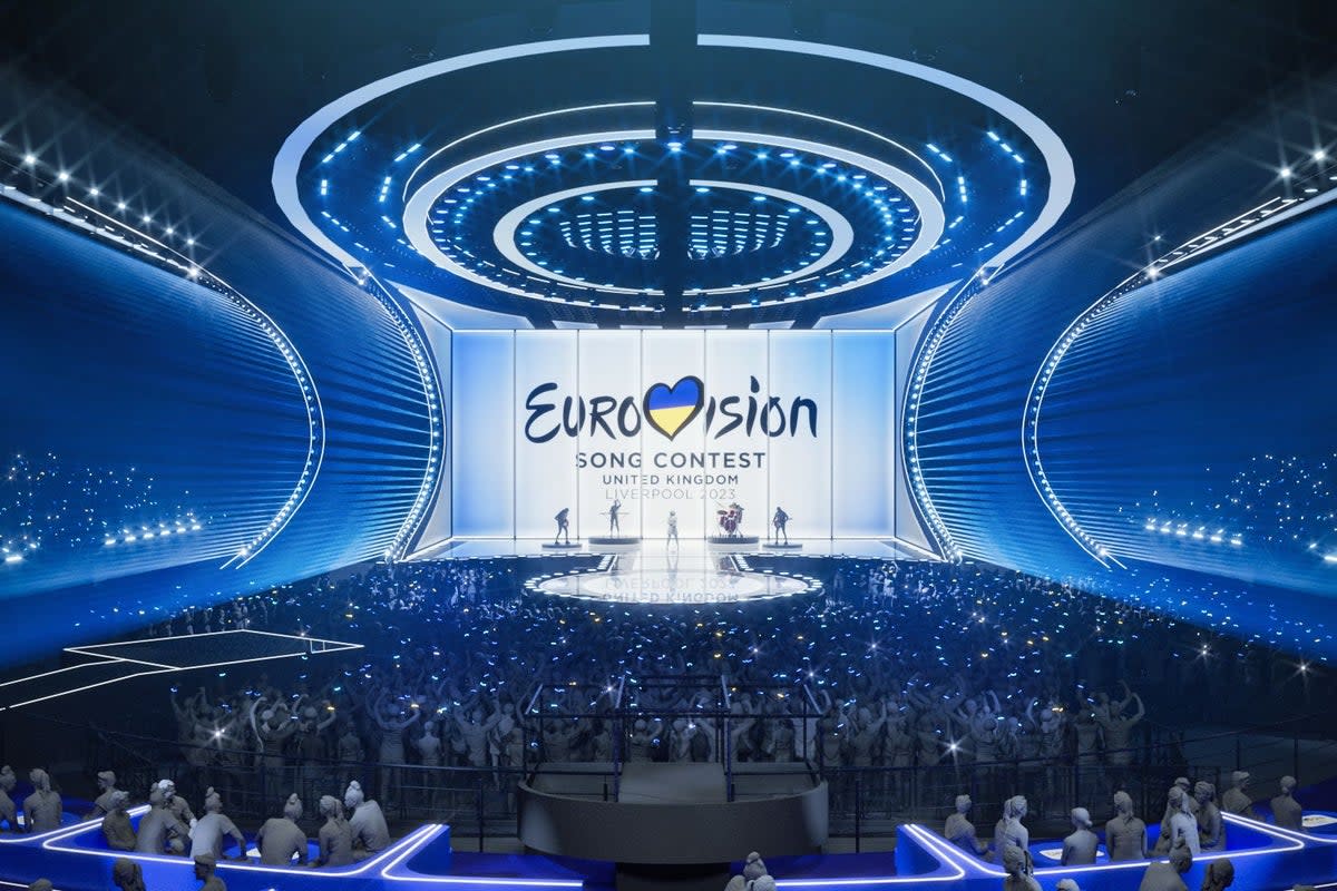 The 2023 Eurovision competition will be hosted in Liverpool on behalf of Ukraine   (PA Media)