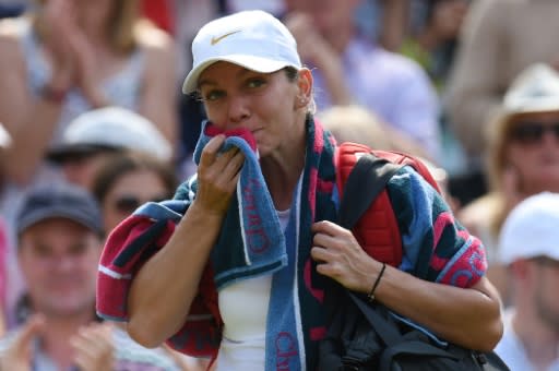 Halep admitted she lacked the focus to finish off Hsieh