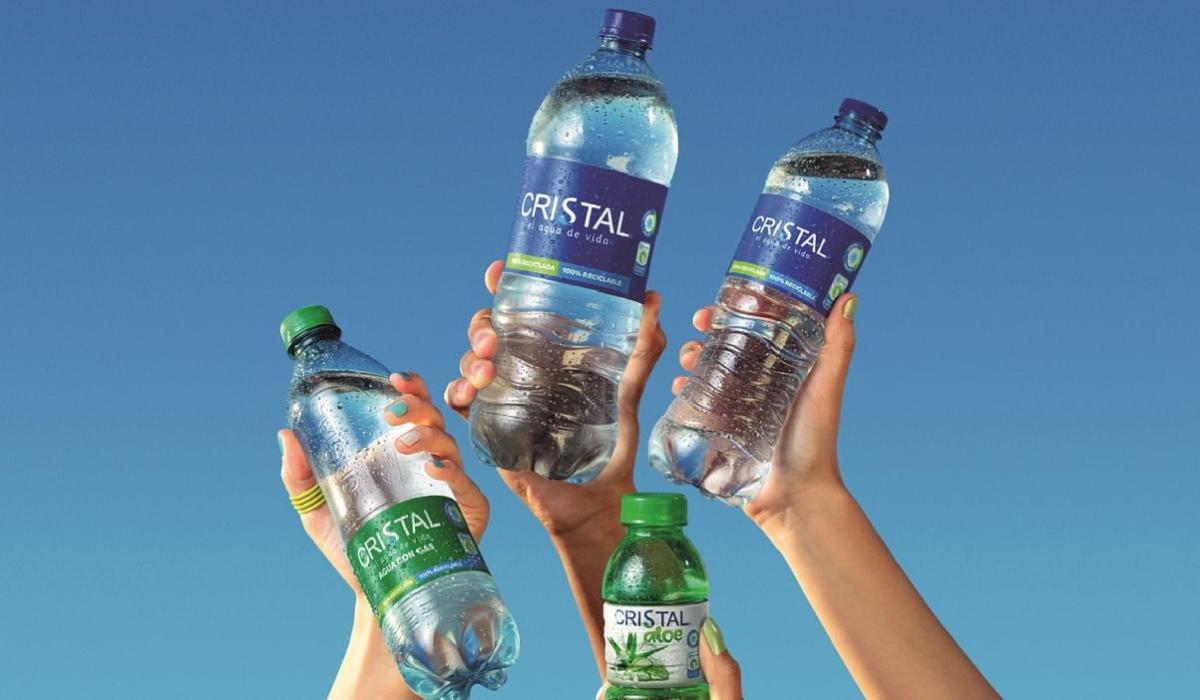 Botella cristal para agua Oriente 1 L