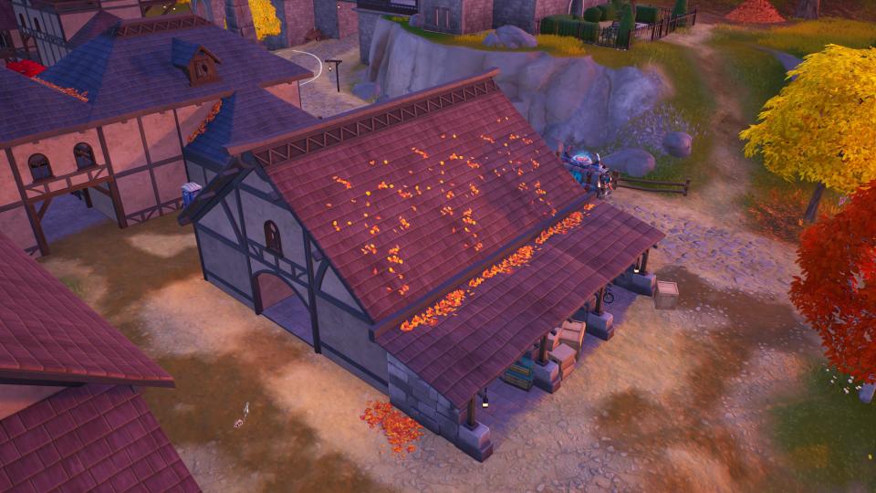 Fortnite Cipher Quests Encrypted 1 location in Anvil Square