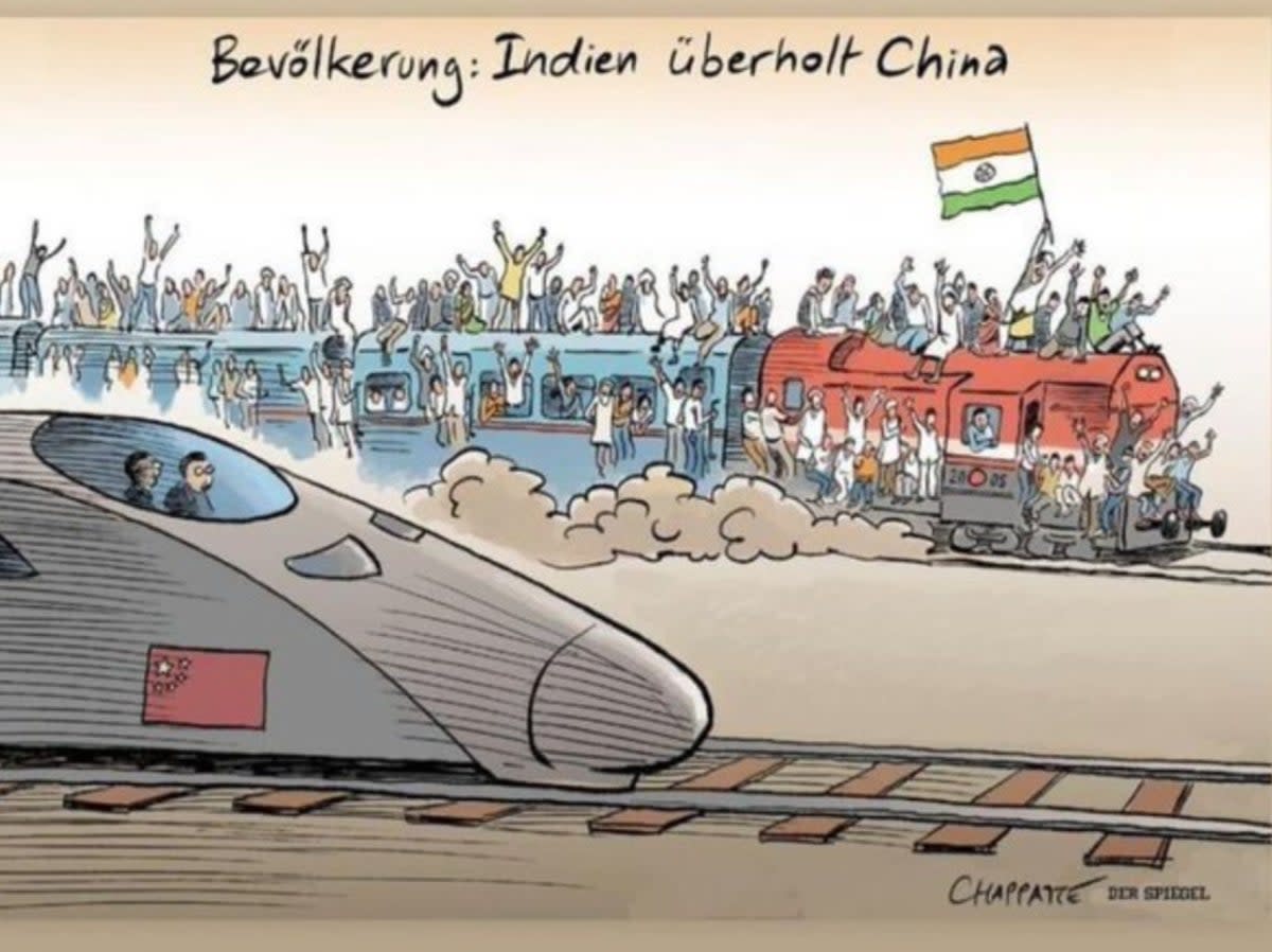 Cartoon in German ‘Der Spiegel’ riles up Indians who dub it ‘racist’ (Twitter)