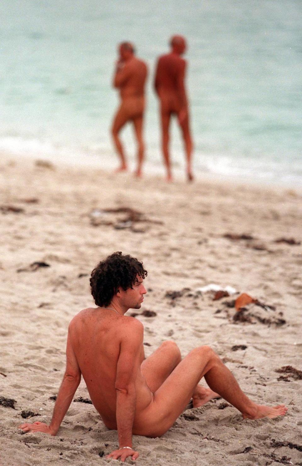 Naturists soak it all in at Haulover.