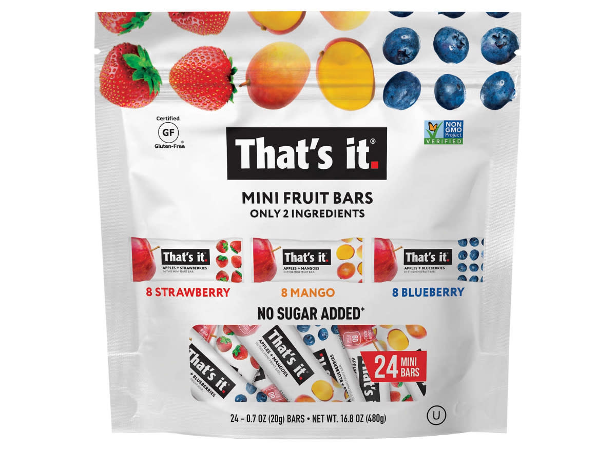 thats it mini fruit bars