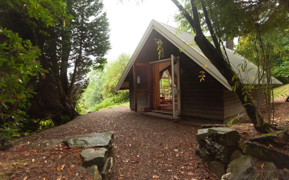 A simple chalet at the Four Seasons - DAVE HUNT