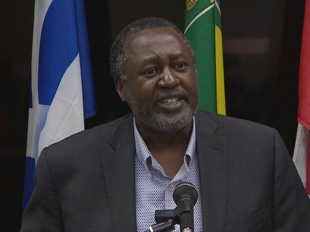 Dr. Johnmark Opondo is a medical health officer for the Saskatchewan Health Authority. (Don Somers/CBC - image credit)