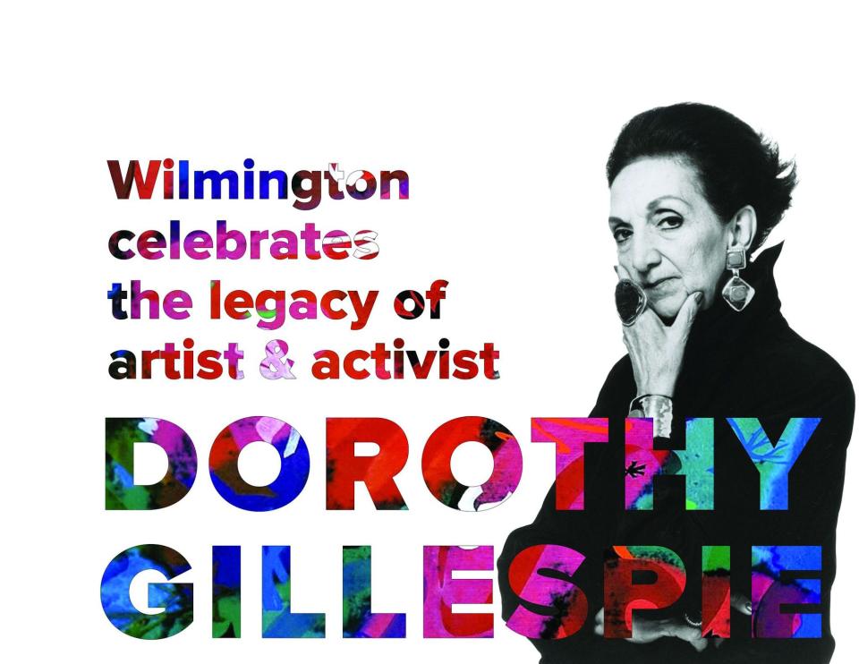 "Dorothy Gillespie: A Retrospective Exhibit" is at Cape Fear Community College's Wilma W. Daniels Gallery next to the Wilson Center.