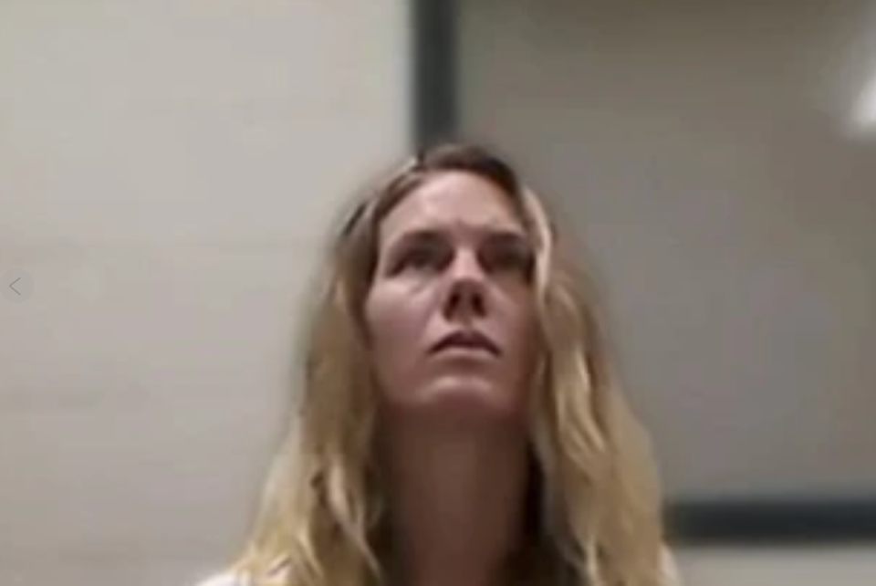 Ruby Franke’s appearance in court after her arrest for alleged child abuse (Utah Fifth District Court)