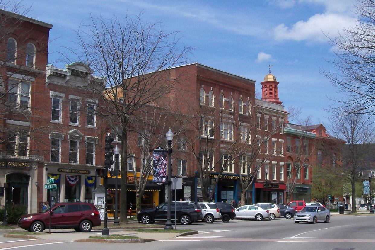 downtown Keene, New Hampshire