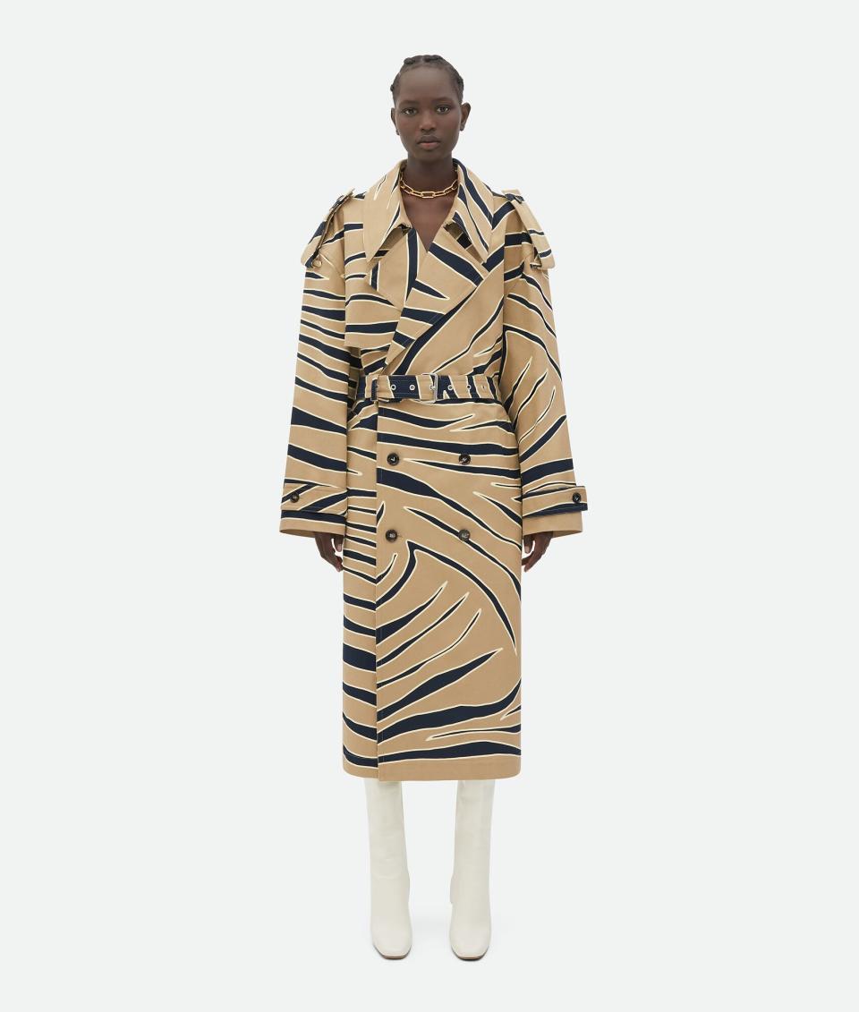 <p><a href="https://go.redirectingat.com?id=74968X1596630&url=https%3A%2F%2Fwww.bottegaveneta.com%2Fen-us%2Fanimal-print-cotton-trench-coat-sesame-navy-camomile-745192V35J09601.html&sref=https%3A%2F%2Fwww.redbookmag.com%2Ffashion%2Ftrends%2Fg45551312%2Fstylish-trench-coats-for-fall%2F" rel="nofollow noopener" target="_blank" data-ylk="slk:Shop Now;elm:context_link;itc:0;sec:content-canvas" class="link ">Shop Now</a></p><p>Animal Print Cotton Trench Coat</p><p>bottegaveneta.com</p><p>$4700.00</p><span class="copyright">Bottega Veneta</span>