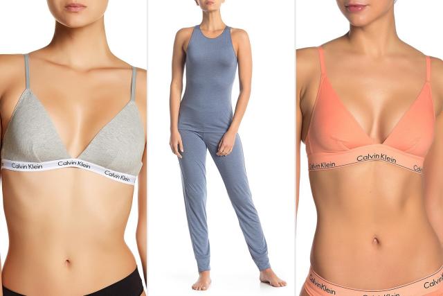 Calvin Klein Triangle bra, Women's Fashion, New Undergarments & Loungewear  on Carousell