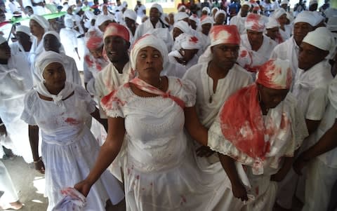 Haiti voodoo - Credit: AFP