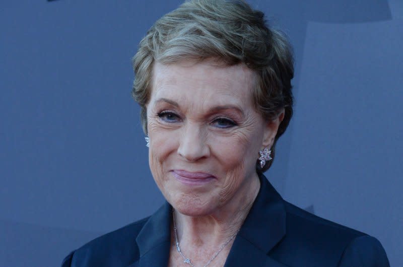 Julie Andrews attends Los Angeles Philharmonic's opening night concert at Walt Disney Concert Hall in Los Angeles in 2015. File Photo by Jim Ruymen/UPI