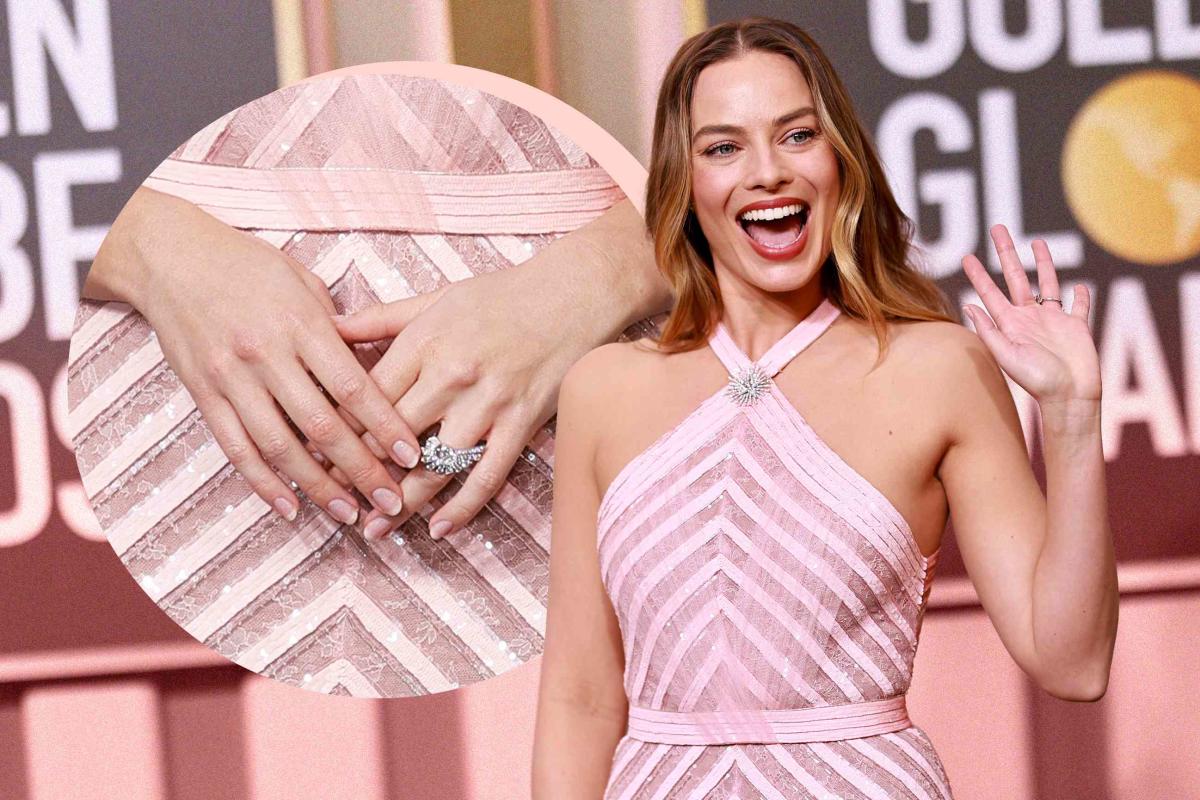 Why Was Margot Robbie Hiding This Super Cool Nail Color In Her Pockets All  Night? — See the Photos