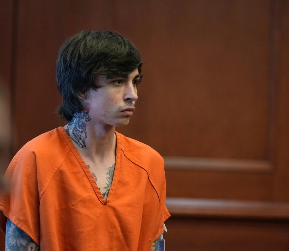 Devin Perkins appeared before a judge in DeLand on Thursday, April 13, 2023 who set his bond at $80,000. Perkins was the driver of the car in which Tik Tok personality Ali Spice and two others were killed when it was hit head-on by a vehicle going the wrong way and whose driver fled the scene, according to reports.