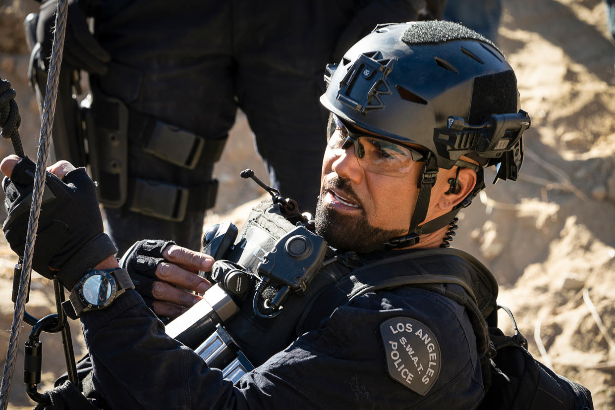  Shemar Moore as Daniel "Hondo" Harrelson in CBS's 'S.W.A.T.' 