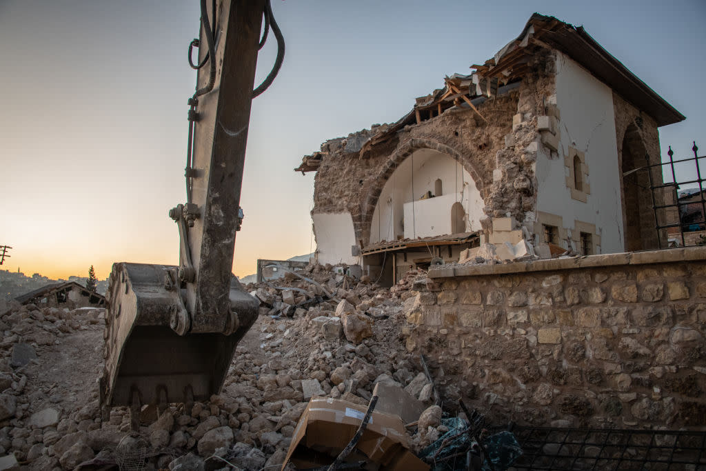 Earthquake Clean Up Efforts In Kahramanmaras, Turkey