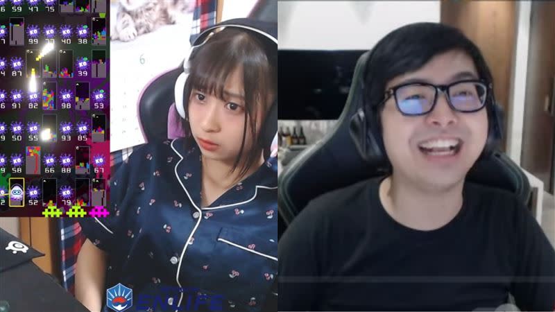 日本女實況主Hina，受到丁特幫助成為日本第一熱門頻道。（圖／翻攝自Twitch）