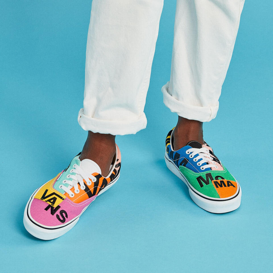 These sneakers are "collectors&rsquo; items for your feet" and an exclusive to MoMA. We can't help but love the colorful patchwork. These shoes come in unisex sizing, and are meant for someone really special. <a href="https://fave.co/3emqozQ" target="_blank" rel="noopener noreferrer">Find them for $80 at the MoMA Design Store</a>.