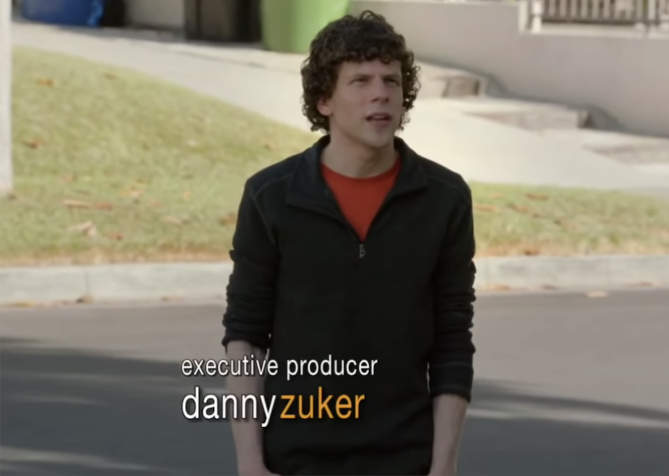 Eisenberg on the show