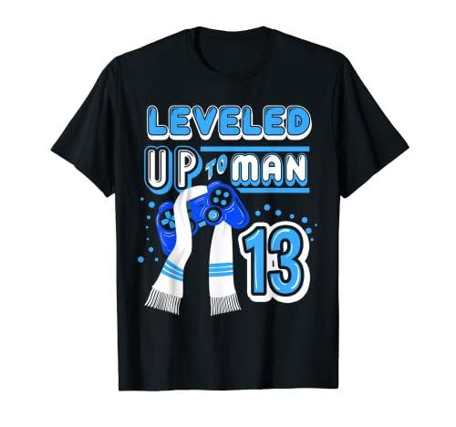 8) Leveled Up to Man Gamer T-Shirt