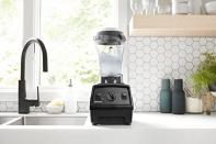 <p><strong>Vitamix</strong></p><p>amazon.com</p><p><strong>$329.95</strong></p><p><a href="https://www.amazon.com/dp/B0758JHZM3?tag=syn-yahoo-20&ascsubtag=%5Bartid%7C10055.g.21205637%5Bsrc%7Cyahoo-us" rel="nofollow noopener" target="_blank" data-ylk="slk:Shop Now;elm:context_link;itc:0;sec:content-canvas" class="link ">Shop Now</a></p><p>The Good Housekeeping Institute named this blender the<a href="https://www.goodhousekeeping.com/appliances/blender-reviews/g4864/best-blender-reviews/" rel="nofollow noopener" target="_blank" data-ylk="slk:best overall in their top picks;elm:context_link;itc:0;sec:content-canvas" class="link "> best overall in their top picks</a>. Along with an ultra-powerful motor with 10 speed settings, it has a heavy-duty base that won't shift on the counter as it blends. <br></p>