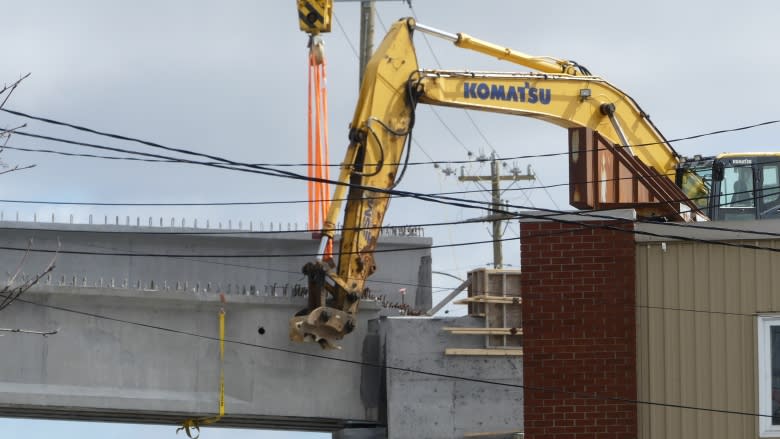 Team Gushue Highway finally spans Topsail Road as overpass construction begins