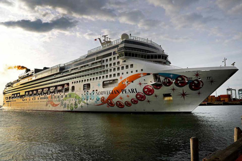 <p>David L. Ryan/The Boston Globe via Getty Images</p> Norwegian Pearl cruise ship