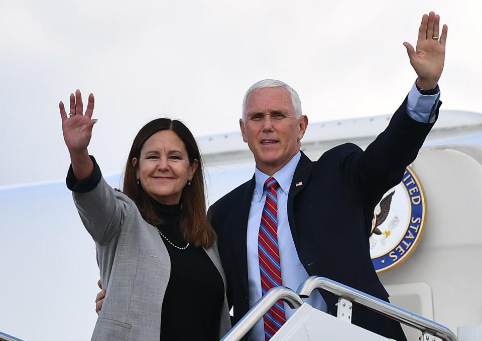 MIke Pence and his wife, Karen, have often flown to Southwest Florida to vacation on Sanibel Island.