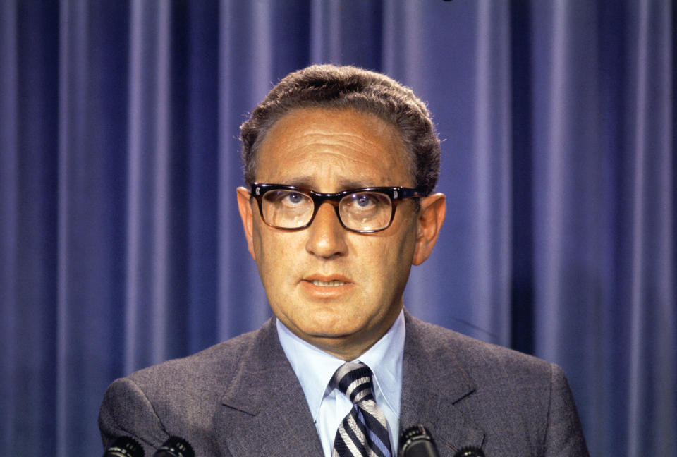 Henry Kissinger politics advisor (Bettmann Archive file)