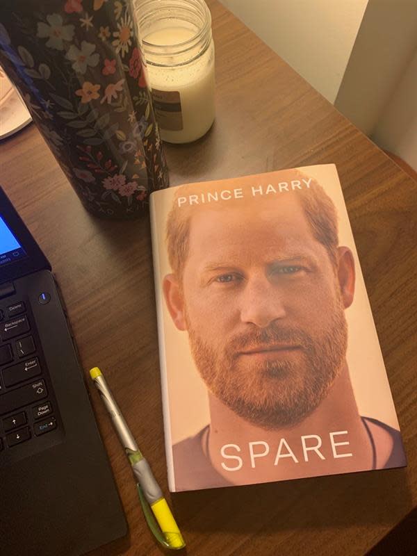 USA TODAY Celebrity Culture reporter Hannah Yasharoff stayed up all night to read Prince Harry's memoir ''Spare.''