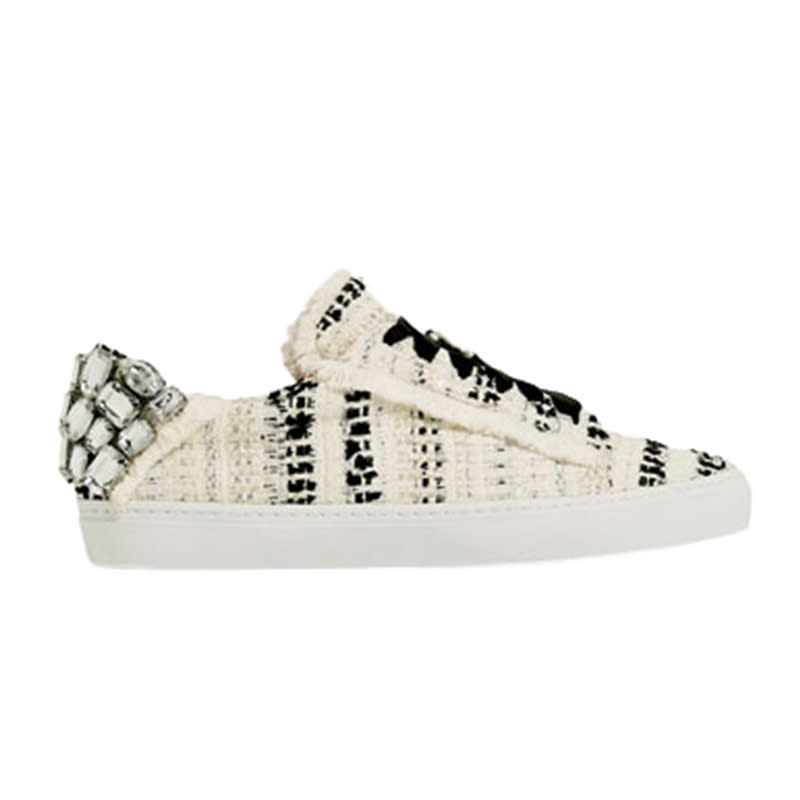 <a rel="nofollow noopener" href="https://www.zara.com/us/en/woman/shoes/sneakers/fabric-plimsolls-c796016p4081348.html" target="_blank" data-ylk="slk:Fabric Plimsolls, Zara, $70;elm:context_link;itc:0;sec:content-canvas" class="link ">Fabric Plimsolls, Zara, $70</a><p> <strong>Related Articles</strong> <ul> <li><a rel="nofollow noopener" href="http://thezoereport.com/fashion/style-tips/box-of-style-ways-to-wear-cape-trend/?utm_source=yahoo&utm_medium=syndication" target="_blank" data-ylk="slk:The Key Styling Piece Your Wardrobe Needs;elm:context_link;itc:0;sec:content-canvas" class="link ">The Key Styling Piece Your Wardrobe Needs</a></li><li><a rel="nofollow noopener" href="http://thezoereport.com/living/wellness/class-pass-free-videos/?utm_source=yahoo&utm_medium=syndication" target="_blank" data-ylk="slk:PSA: ClassPass Has Big News For Its Members;elm:context_link;itc:0;sec:content-canvas" class="link ">PSA: ClassPass Has Big News For Its Members</a></li><li><a rel="nofollow noopener" href="http://thezoereport.com/beauty/skincare/supergoop-sunscreen-mousse/?utm_source=yahoo&utm_medium=syndication" target="_blank" data-ylk="slk:The One Product You Need To Never Get Sunburned Again;elm:context_link;itc:0;sec:content-canvas" class="link ">The One Product You Need To <i>Never</i> Get Sunburned Again</a></li> </ul> </p>