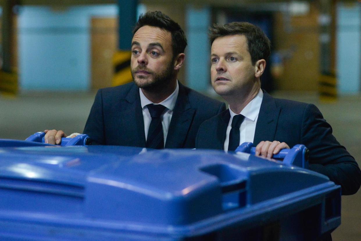 Crisis talks: Dec Donnelly is reportedly meeting with show bosses to decide how to acknowledge Ant McPartlin's absence: ITV