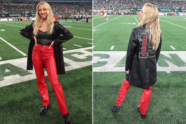 <p>Brittany Mahomes/instagram</p> Brittany Mahomes at Chiefs game