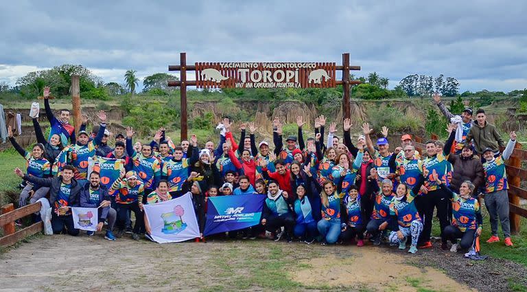 La reserva paleontológica Toropí, en Paraná, la sede de la carrera