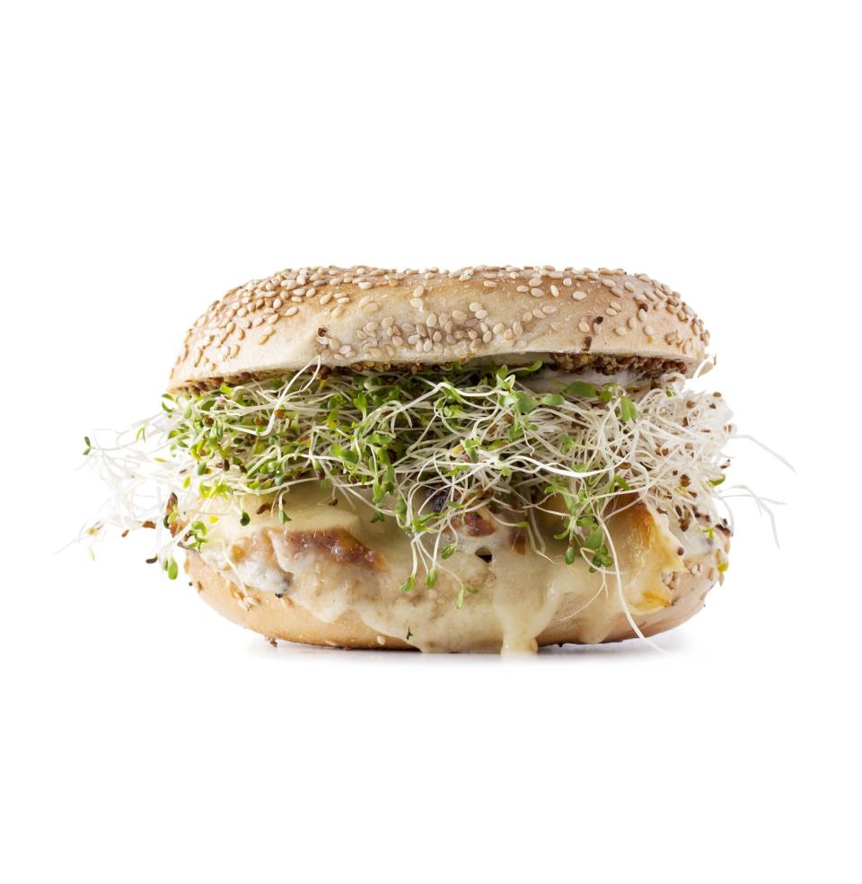 Chicken, Sprouts, and Provolone Sandwich