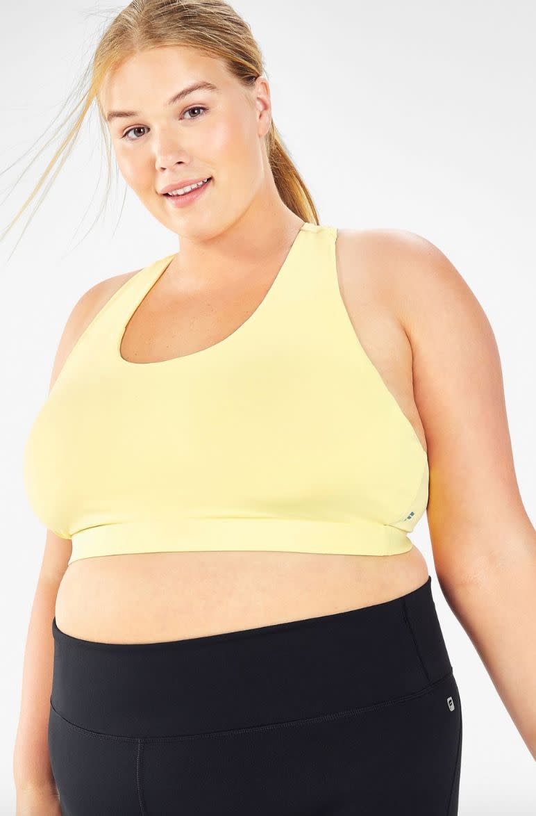 This bra comes in sizes 1X to 3X. <a href="https://fave.co/34pe0bN" target="_blank" rel="noopener noreferrer">Get it for $34 at Fabletics</a>.