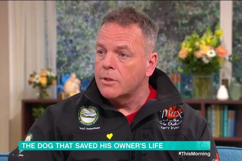 Kerry Irving appeared on the ITV show to talk about his late dog